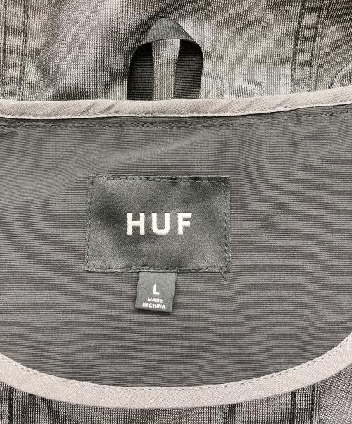 HUF（ハフ）HUF (ハフ) GUIDE SHELL JACKET ブラック サイズ:Ｌの古着・服飾アイテム
