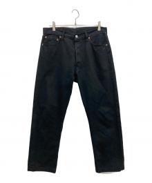 LEVI'S（リーバイス）の古着「501後染めブラックデニムパンツ」｜ブラック