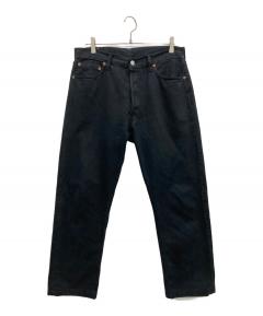 中古・古着通販】LEVI'S (リーバイス) 501 ブラックデニムパンツ
