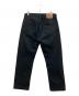 LEVI'S (リーバイス) 501後染めブラックデニムパンツ ブラック サイズ:W34 L34：7000円