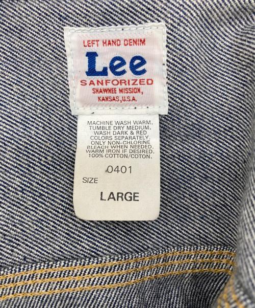 LEE（リー）LEE (リー) 1st復刻デニムジャケット 大戦モデル インディゴ サイズ:LARGEの古着・服飾アイテム