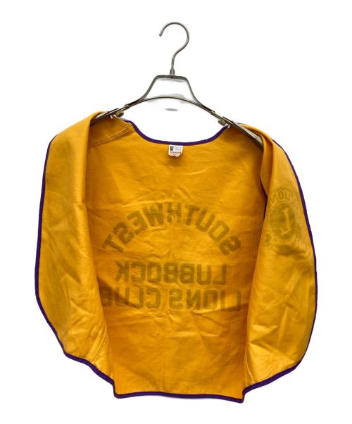 Champion（チャンピオン）Champion (チャンピオン) 60s ヴィンテージベスト ランタグ イエロー サイズ:MEDIUMの古着・服飾アイテム