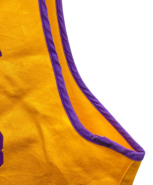Champion（チャンピオン）Champion (チャンピオン) 60s ヴィンテージベスト ランタグ イエロー サイズ:MEDIUMの古着・服飾アイテム