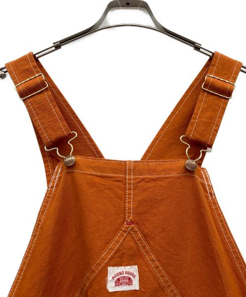 round house（ラウンドハウス）round house (ラウンドハウス) オーバーオール オレンジ サイズ:なしの古着・服飾アイテム