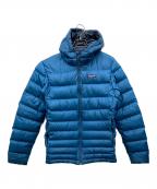 Patagoniaパタゴニア）の古着「ハイロフトダウンフーディ」｜ブルー