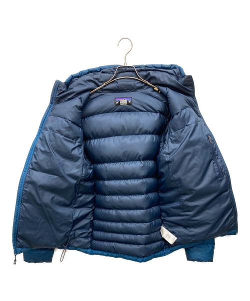Patagonia（パタゴニア）Patagonia (パタゴニア) ハイロフトダウンフーディ ブルー サイズ:XSの古着・服飾アイテム