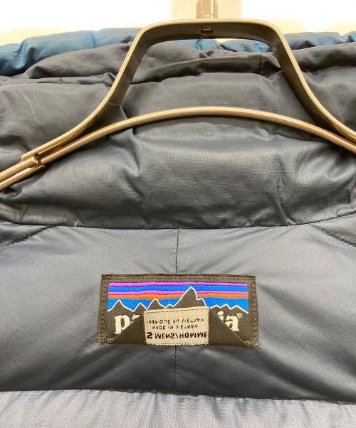 Patagonia（パタゴニア）Patagonia (パタゴニア) ハイロフトダウンフーディ ブルー サイズ:XSの古着・服飾アイテム