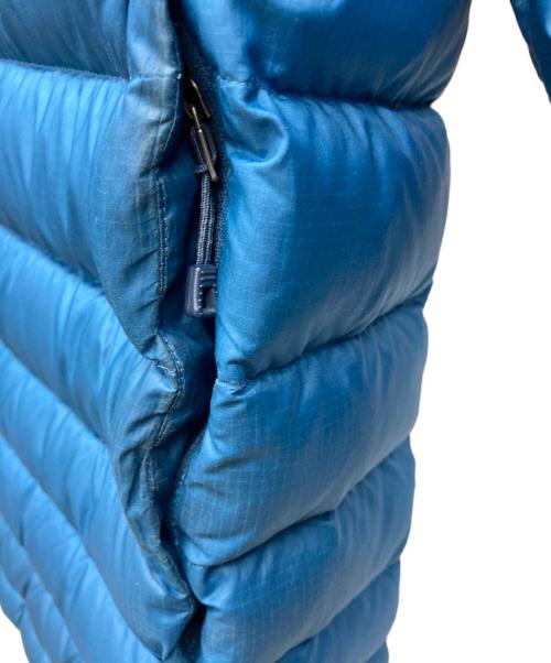Patagonia（パタゴニア）Patagonia (パタゴニア) ハイロフトダウンフーディ ブルー サイズ:XSの古着・服飾アイテム