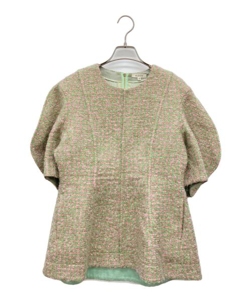 BLAMINK（ブラミンク）BLAMINK (ブラミンク) PLAME TWD LANTERNSSL グリーン サイズ:38の古着・服飾アイテム