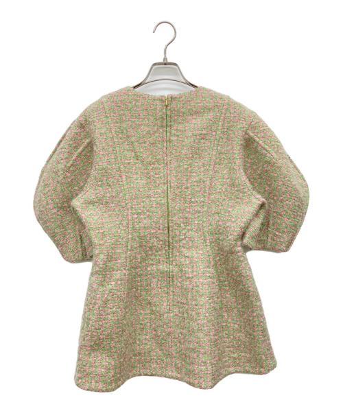 BLAMINK（ブラミンク）BLAMINK (ブラミンク) PLAME TWD LANTERNSSL グリーン サイズ:38の古着・服飾アイテム