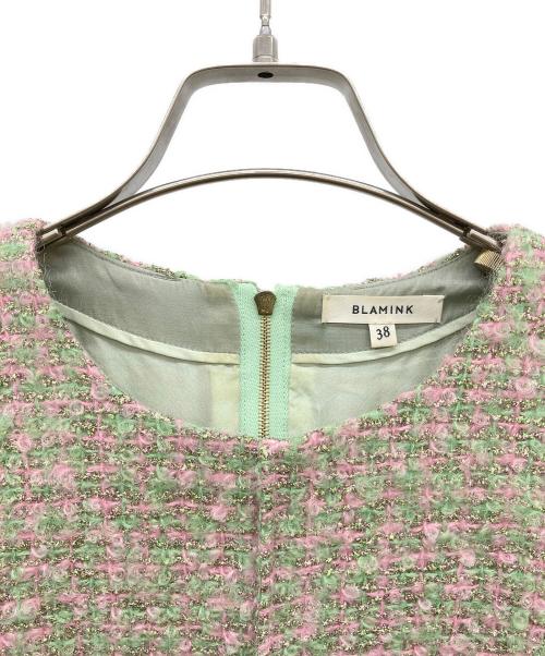 BLAMINK（ブラミンク）BLAMINK (ブラミンク) PLAME TWD LANTERNSSL グリーン サイズ:38の古着・服飾アイテム