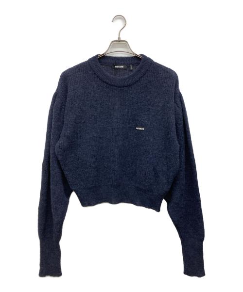 ROTATE（ロテート）ROTATE (ロテート) KNIT PUFF CREWNECK ネイビー サイズ:IT 46 未使用品の古着・服飾アイテム