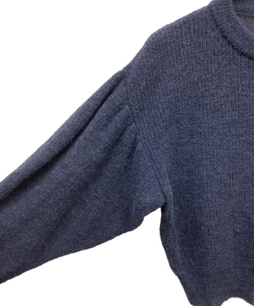 ROTATE（ロテート）ROTATE (ロテート) KNIT PUFF CREWNECK ネイビー サイズ:IT 46 未使用品の古着・服飾アイテム