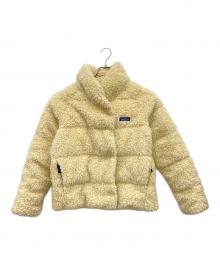 Patagonia（パタゴニア）の古着「リサイクルハイパイルフリース ダウンジャケット」｜アイボリー