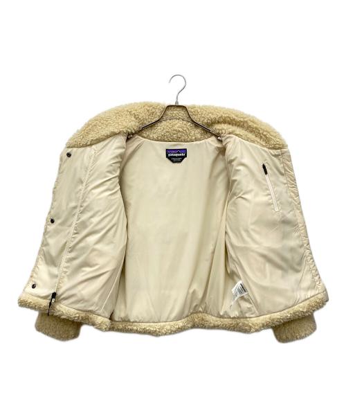 Patagonia（パタゴニア）Patagonia (パタゴニア) リサイクルハイパイルフリース ダウンジャケット アイボリー サイズ:Sの古着・服飾アイテム