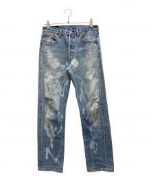 LEVI'S（リーバイス）の古着「ブリーチデニムパンツ」｜インディゴ