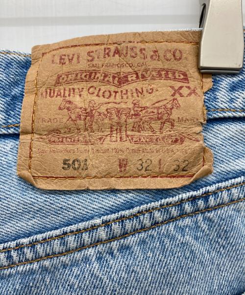 LEVI'S（リーバイス）LEVI'S (リーバイス) ブリーチデニムパンツ インディゴ サイズ:W32の古着・服飾アイテム