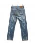 LEVI'S (リーバイス) ブリーチデニムパンツ インディゴ サイズ:W32：10000円