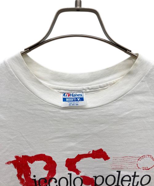 Hanes（ヘインズ）Hanes (ヘインズ) プリントTシャツ ホワイト サイズ:XLの古着・服飾アイテム