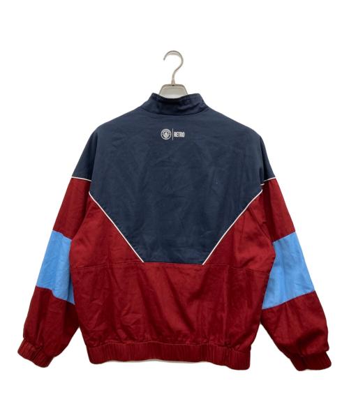 Manchester City（マンチェスター・シティ）MANCHESTER CITY (マンチェスター・シティ) ハーフジップジャケット マルチカラー サイズ:ASIA Lの古着・服飾アイテム