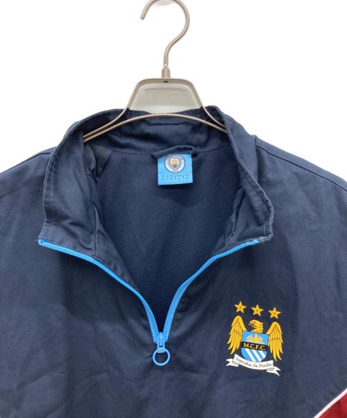 Manchester City（マンチェスター・シティ）MANCHESTER CITY (マンチェスター・シティ) ハーフジップジャケット マルチカラー サイズ:ASIA Lの古着・服飾アイテム