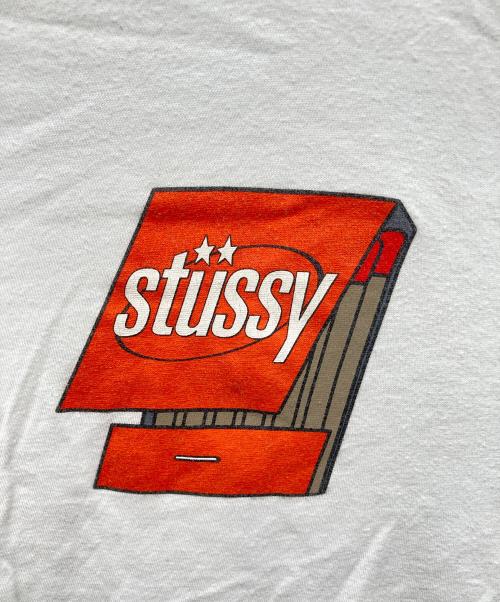stussy（ステューシー）stussy (ステューシー) Tシャツ ホワイト サイズ:Sの古着・服飾アイテム