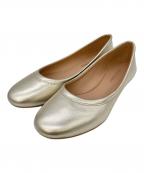 COLE HAANコールハーン）の古着「Georgie Ballet Flat」｜シャンパンゴールド