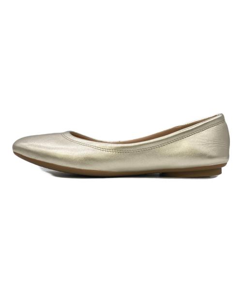 COLE HAAN（コールハーン）COLE HAAN (コールハーン) Georgie Ballet Flat シャンパンゴールド サイズ:7Ｂの古着・服飾アイテム