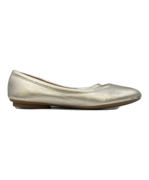COLE HAAN（コールハーン）COLE HAAN (コールハーン) Georgie Ballet Flat シャンパンゴールド サイズ:7Ｂの古着・服飾アイテム