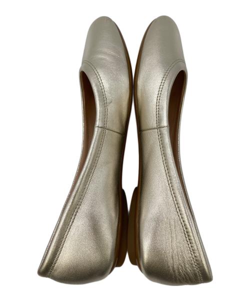 COLE HAAN（コールハーン）COLE HAAN (コールハーン) Georgie Ballet Flat シャンパンゴールド サイズ:7Ｂの古着・服飾アイテム