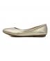 COLE HAAN (コールハーン) Georgie Ballet Flat シャンパンゴールド サイズ:7Ｂ：7000円