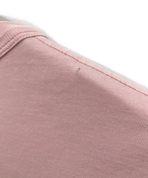 DIESEL（ディーゼル）DIESEL (ディーゼル) デジタルタトゥー調プリントTシャツ ピンク サイズ:Mの古着・服飾アイテム