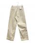 LEVI'S (リーバイス) リラックス トラウザーズパンツ アイボリー サイズ:W25 L29：5000円