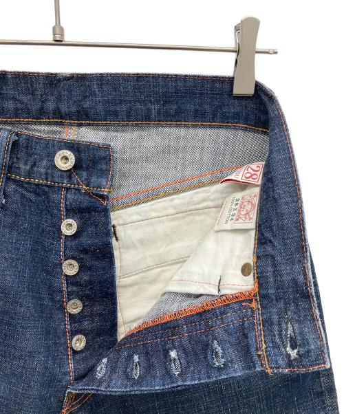 EVISU（エヴィス）EVISU (エヴィス) デニムパンツ インディゴ サイズ:w28(71cm)の古着・服飾アイテム