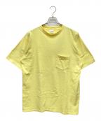 ALOREアローレ）の古着「90s ポケットTシャツ Marlboro Lizard rock」｜イエロー