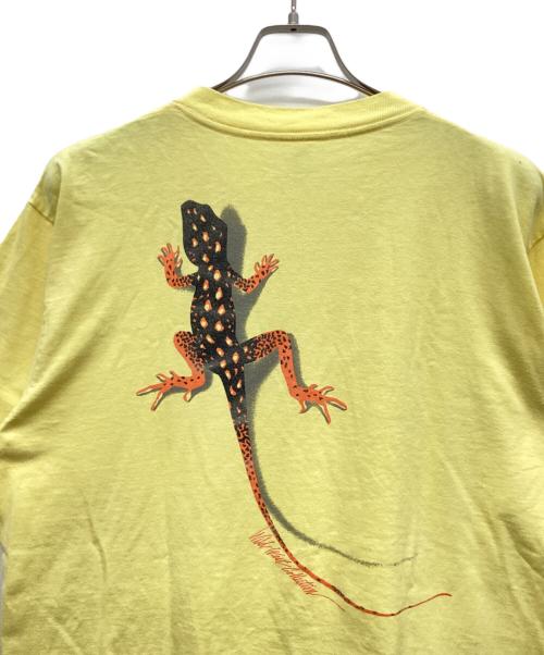 ALORE（アローレ）ALORE (アローレ) 90s ポケットTシャツ Marlboro Lizard rock イエロー サイズ:ADULT XLの古着・服飾アイテム