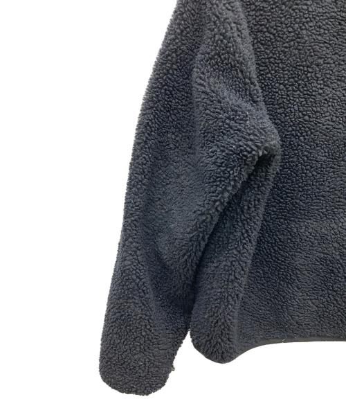 stussy（ステューシー）stussy (ステューシー) SHERPA REVERSIBLE JACKET ブラック サイズ:Ｌの古着・服飾アイテム
