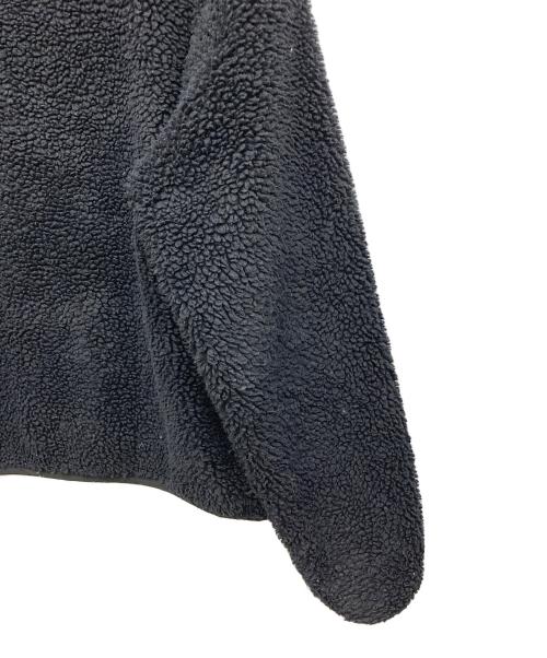 stussy（ステューシー）stussy (ステューシー) SHERPA REVERSIBLE JACKET ブラック サイズ:Ｌの古着・服飾アイテム