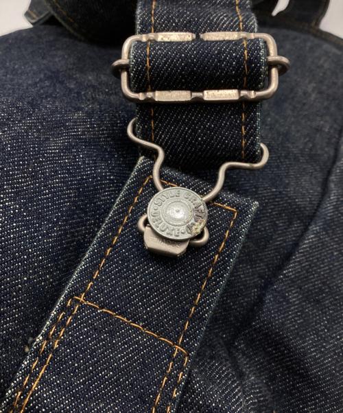 EVISU（エヴィス）EVISU (エヴィス) ビッグカモメプリントデニムリュック インディゴの古着・服飾アイテム