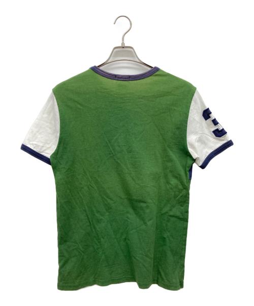 POLO RALPH LAUREN（ポロ・ラルフローレン）POLO RALPH LAUREN (ポロ・ラルフローレン) ナンバリングビッグポニーTシャツ グリーン サイズ:160の古着・服飾アイテム