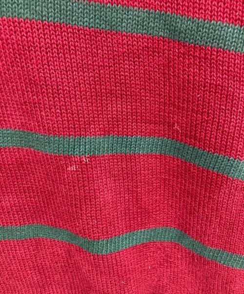 L.L.Bean（エルエルビーン）L.L.Bean (エルエルビーン) コットンニット レッド サイズ:XLの古着・服飾アイテム