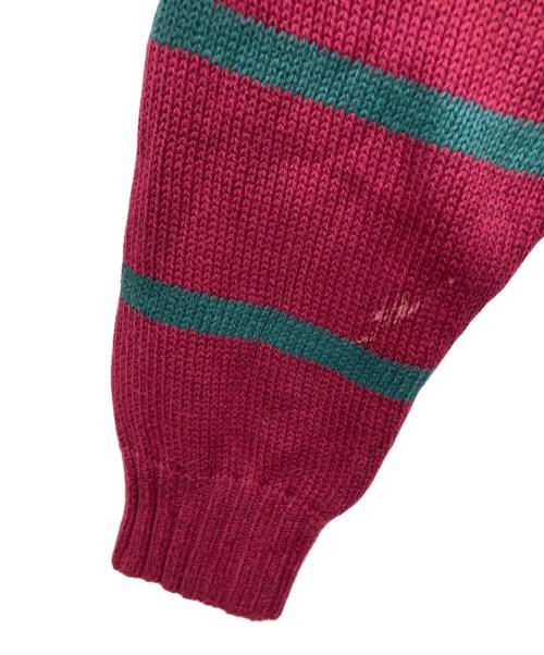 L.L.Bean（エルエルビーン）L.L.Bean (エルエルビーン) コットンニット レッド サイズ:XLの古着・服飾アイテム