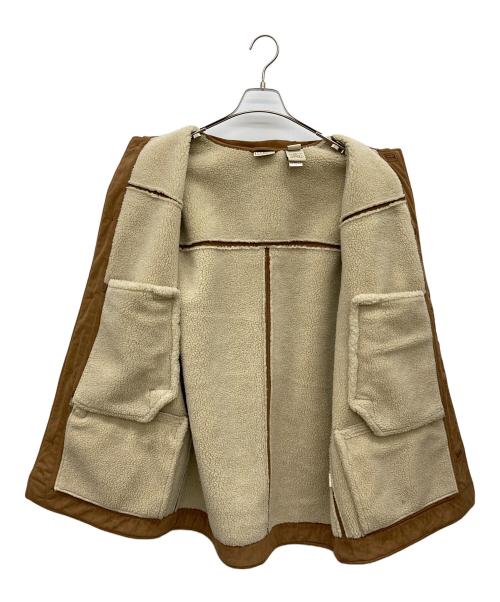 L.L.Bean（エルエルビーン）L.L.Bean (エルエルビーン) ランチコート ブラウン サイズ:Ｍの古着・服飾アイテム