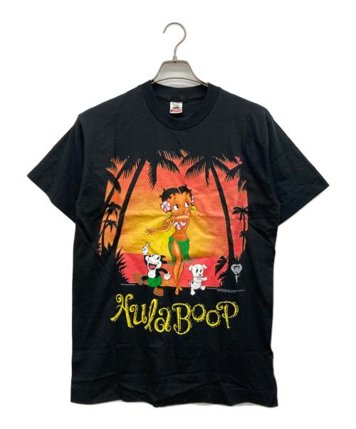 FRUIT OF THE LOOM（フルーツオブザルーム）FRUIT OF THE LOOM (フルーツオブザルーム) プリントTシャツ  90s Betty Boop ブラック サイズ:ADULT Mの古着・服飾アイテム
