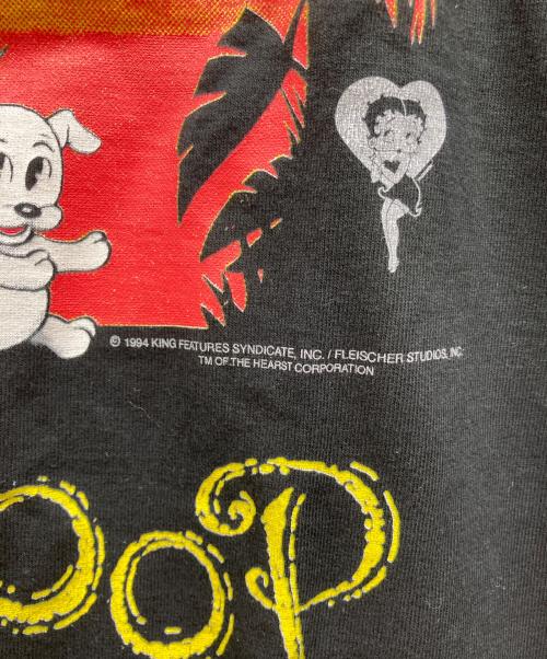 FRUIT OF THE LOOM（フルーツオブザルーム）FRUIT OF THE LOOM (フルーツオブザルーム) プリントTシャツ  90s Betty Boop ブラック サイズ:ADULT Mの古着・服飾アイテム