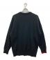 DIESEL (ディーゼル) ロゴクルーネックセーター ブラック サイズ:M：5000円