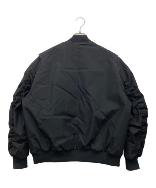 ZARA（ザラ）ZARA (ザラ) ユーティリティーボンバージャケット ブラック サイズ:Lの古着・服飾アイテム