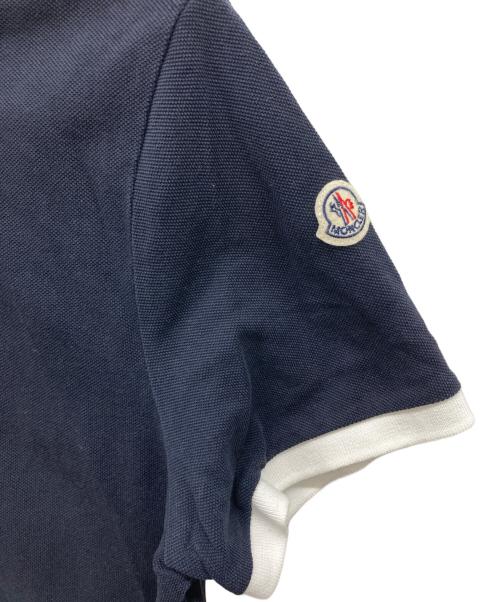 MONCLER（モンクレール）MONCLER (モンクレール) MAGLIA POLO ネイビー サイズ:Lの古着・服飾アイテム