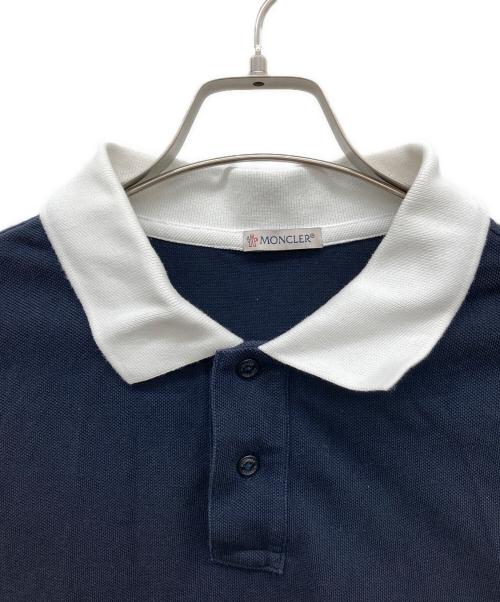 MONCLER（モンクレール）MONCLER (モンクレール) MAGLIA POLO ネイビー サイズ:Lの古着・服飾アイテム
