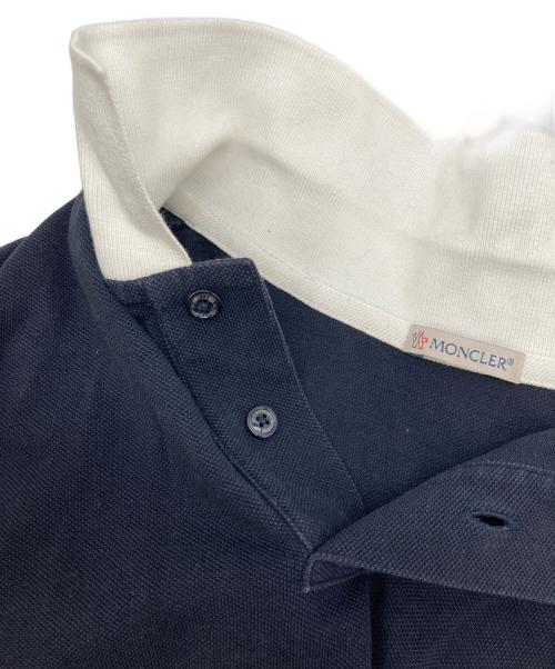 MONCLER（モンクレール）MONCLER (モンクレール) MAGLIA POLO ネイビー サイズ:Lの古着・服飾アイテム